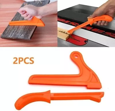 2pcs Woodworker Push Sticks 280mm Table Bench Saw Safety For Finger Protection • £8.99