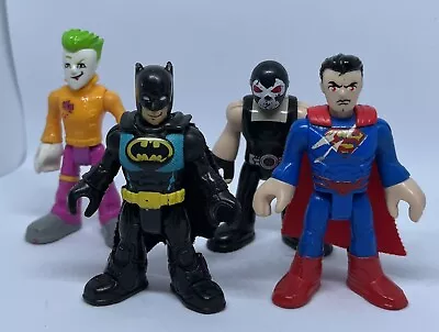 Imaginext Dc Super Friends Figures Bundle X 4 • £7.50