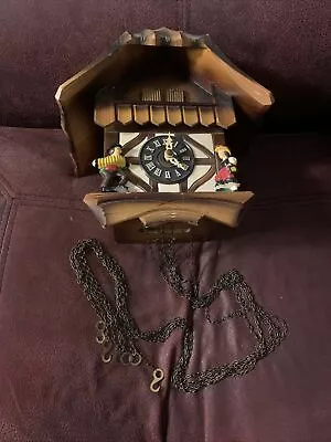 Vintage Mechanical Cuendet Cuckoo Clock    Laras Theme From Dr Zhivago  5297 • £105.06