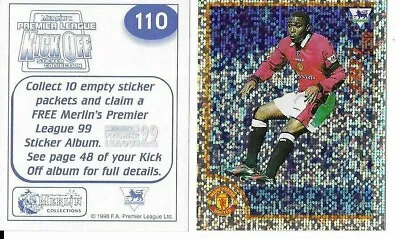 £24.99 • Buy Merlin - Premier League 1998-1999 Kick Off - Choose From Drop Down List (T1)