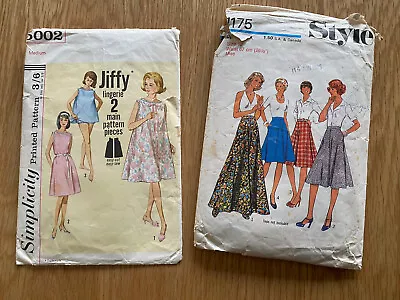 Vintage Ladies Dressmaking Patterns - Style & Simplicity • £4