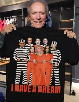 $23.99 • Buy Obama Joe Biden Prisoner I Have A Dream T-shirt PS1934
