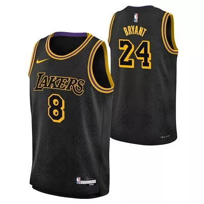 Kobe Bryant LA Lakers Black Mamba Youth Jersey BRAND NEW (Medium Size) ✅ • $130