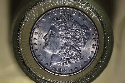 1898 Morgan Silver Dollar Pretty Old Album Coin MS • $60