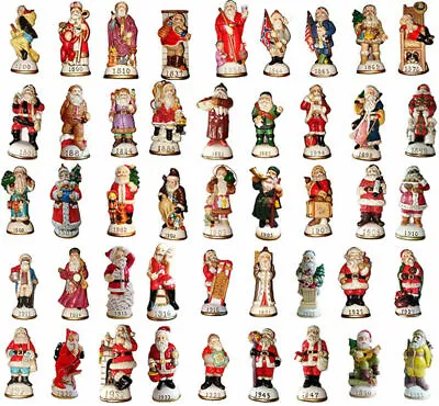 Lot Of 37 Memories Of Santa Collection Ornament/Figurines New In Box Don Warning • $400