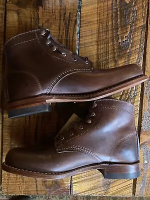 Womens Wolverine 1000 Mile Brown Leather Boots 7.5 - Excellent Condition! • $70