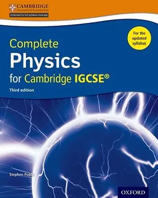 Complete Physics For Cambridge IGCSE ? Student Book • £7.66