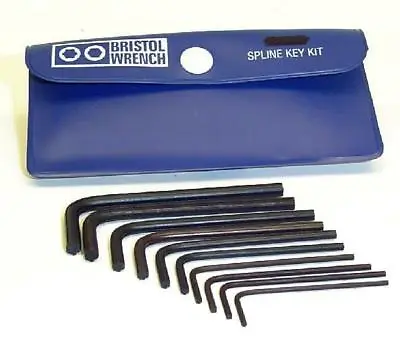 10 Piece Bristol Wrench Set For R-390 & R-390a Receiver Knobs Gears & Shafts • $32.99