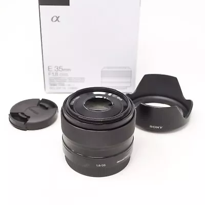 Sony E 35mm F/1.8 OSS E Mount Prime Lens - Great Condition • £229