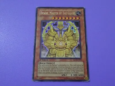 Yu-Gi-Oh! SD7-EN001 Exxod Master Of The Guard Ultra Rare 1st Edition • £6.99