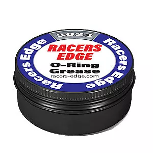 Racers Edge O-Ring Grease (8ml) In Black Aluminum Tin W/Screw On Lid RCE3023 • $6.99