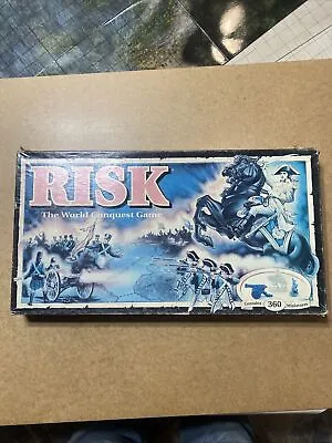 Vintage 1993 RISK Board Game The World Conquest Game Parker Brothers *COMPLETE* • $11.95