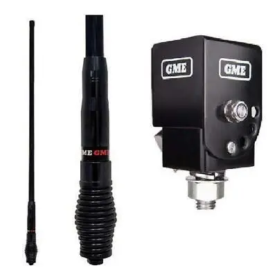 Gme Ae4705 Black Uhf 6.6dbi 1.2m Antenna+mb042 Black Folddown Foldable Bracket • $418.88