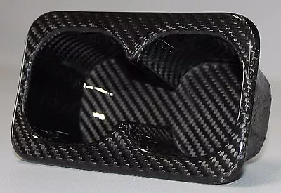 Mitsubishi Lancer Evolution / Evo X Rear Seat Cup Holder - 100% Carbon Fiber • $139.70