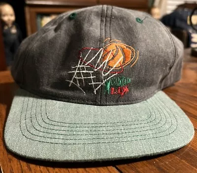 Vintage Mountain Dew Snapback Hat Adjustable Cap Basketball Made In USA • $20