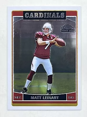 Matt Leinart 2006 Topps Chrome RC #224 Sports NFL Cardinals QB Trading Card • $0.99