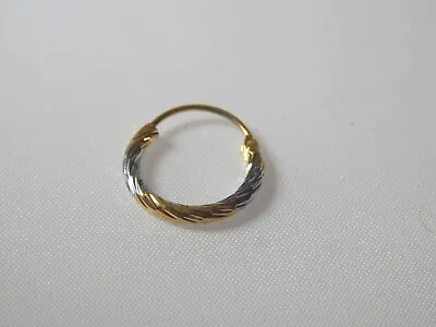 22K Gold Plated Indian Hoop Nose Ring • £2.75