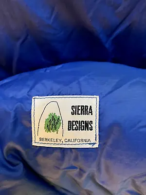 Sierra Designs 0 Degree Berkeley California USA Made Down Sleeping Bag Long • $247.77