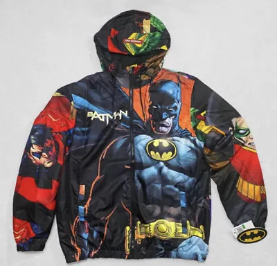 NWT Members Only Batman Joker Robin Jacket Windbreaker Sizes Small Medium Large • $49.99