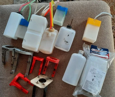 £15 • Buy Job Lot RC Aeroplane Accessories, Plane Fuel Tanks, Engine Mounts, RC Aircraft