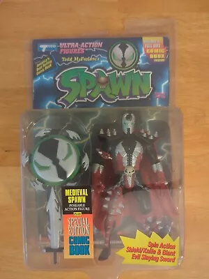 Todd Toys - Medieval Spawn Action Figure - 1994 - Original Unopened Packaging  • $17.50