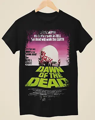 Dawn Of The Dead - Movie Poster Inspired Unisex Black T-Shirt • £14.99