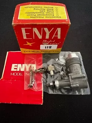 Model Aeroplane Engine- Enya Model Engine - Enya 19-V 4005 (with Instructions) • $100