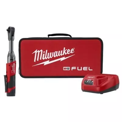 Milwaukee Electric Tools 2560 21 M12 FUEL 3/8  EXT REACH RATCHET 1 BATT KIT • £285.43