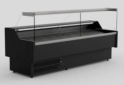 Serve Over Counter Slim Version 1.87 M Meat Deli Display Butcher Display • £2350