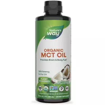 Organic MCT Oil Coconut Ketogenic Keto Diet Weight Loss Product MTC Non-GMO • $16.99