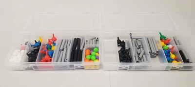 $9.99 • Buy Mega Molecules Advanced Chemistry Molecular Model Set Kit Lot Science Storage