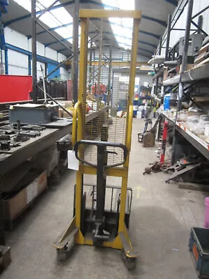 £850 • Buy 1000kg Manual High Lift Hand Hydraulic Pallet Stacker Truck Forklift