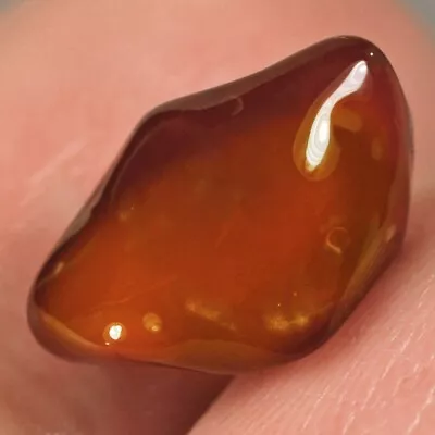 2.9Ct Natural Mexican Fire Opal Nugget Specimen UYWPT79 • $0.99