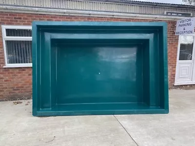 £1495 • Buy NEW 3.2 X 2.2m 5000L HEAVY DUTY Fibreglass Fish Pond Liner Pool Carp Koi Garden 