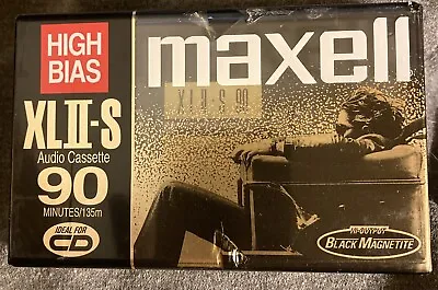 Maxell XL II-S 90 High Bias Audio Cassette Tape New One Only • $5