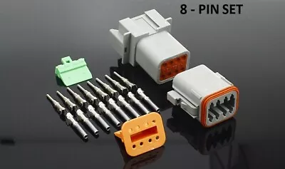 Fits Deutsch Dt Series Multi Plug Waterproof Connector 2 3 4 6 8 12 Way Pin Kit • £11.99