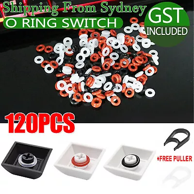 O-Ring Keycap Rubber Keyboard O Rings Switch Dampeners Cherry MX Key Stem 120 Pc • $3.99