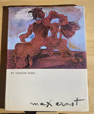 ERNST-about Artist Max Ernst Italy 1973 HC/DJ Diehl Color Prints Art ID-11 • $17.50