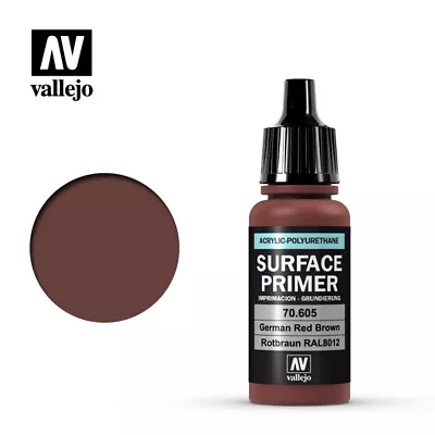 Vallejo Surface Primer Paints - (Singles All Colours) 17ml Bottles Acrylic • £3.65