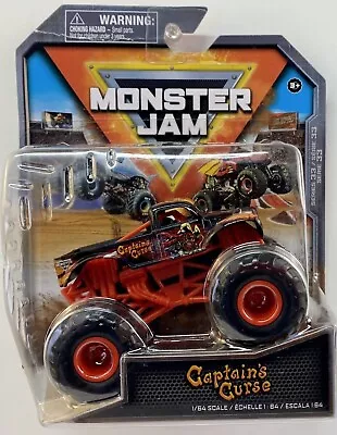 Spin Master Monster Jam Series 33 Captains Curse New Free Shipping! • $10.50