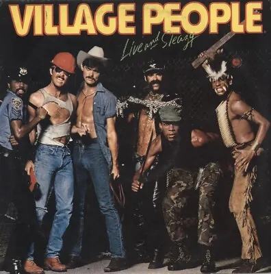 The Village People LIVE AND SLEAZY Vinyl LP Double Album Original Sleeves 1979 • $12