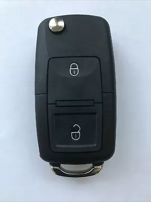2 Button Flip Key Fob Cover Case For VW Transporter T5 Golf MK4 Polo Bora Sharan • $5.94