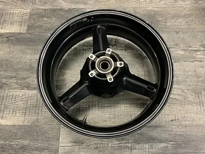 Suzuki GSXR600 GSXR750 SV1000 Rear Wheel Rim Black - STRAIGHT  64111-35F00 OEM * • $174.99