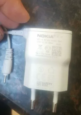 $7 • Buy OEM AC-15E   European Plug Wall Charger For Nokia 105 106 107 108 N86 N78 E66
