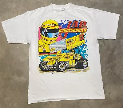 Vintage 1994 Jac Haudenschild “The Wild Child” Sprint Car Tee - Large • $39.99