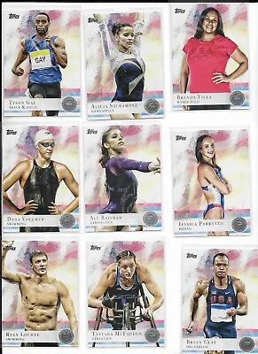 2012 Topps Olympic Olympics SILVER Card Complete Your Set $1 Shipping • $1.29