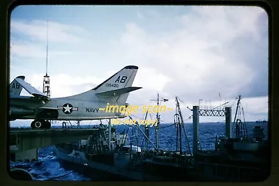 Navy A3D Skywarrior Aircraft On USS Forrestal In Mid 1950s Original Slide M23a • $9.99