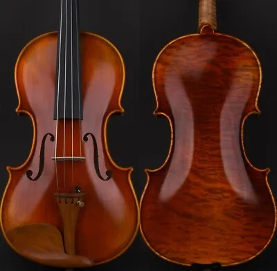 T31 Master Antique Stradivari 1715 Copy Cremonese Violin 4/4 Special Puma Grain • $1299.99