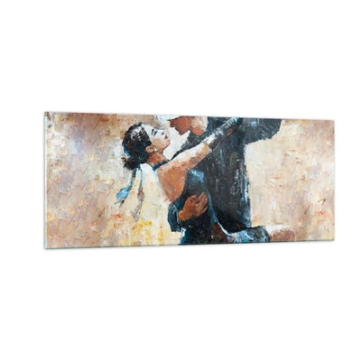 Glass Print 100x40cm Wall Art Picture Dance Dancer Medium Decor Image Artwork • £78.59