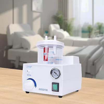 Portable Suction Unit Machine Medical Aspirator Homecare Tabletop Phlegm Mucus • $131.10